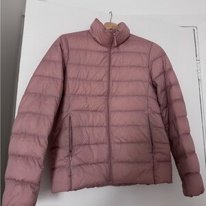 Uniqlo Women's Dusty Rose Packable Puffer Jacket